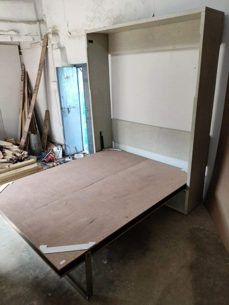 wall mounted cot bed