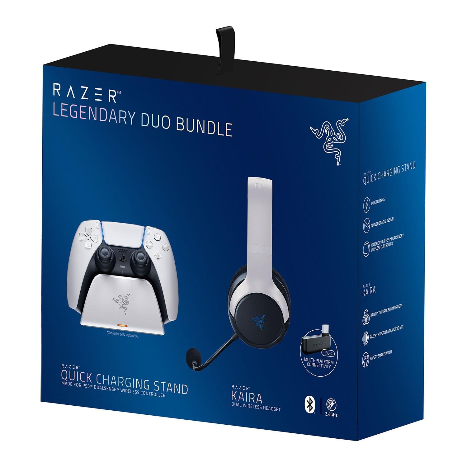 Razer Legendary Bundle Wireless Headset and Quick Charging Stand