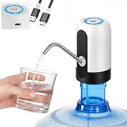 Bebedouro Bomba Elétrica AUTOMATICA Para Garrafão, Galão Água Recarregável touch, Smart, 1 a 30 litros