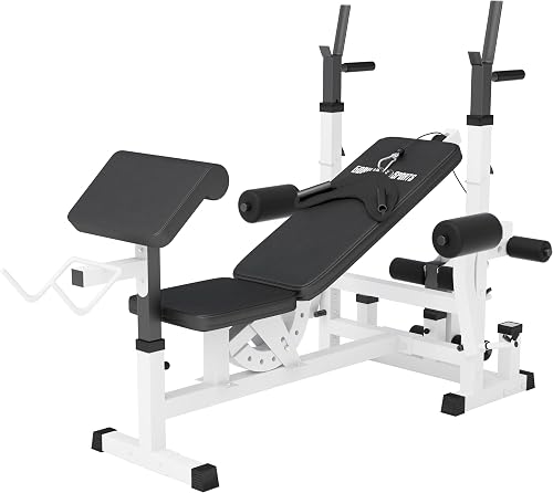 SPORTS® Banc de Musculation Multifonction Réglable GORILLA