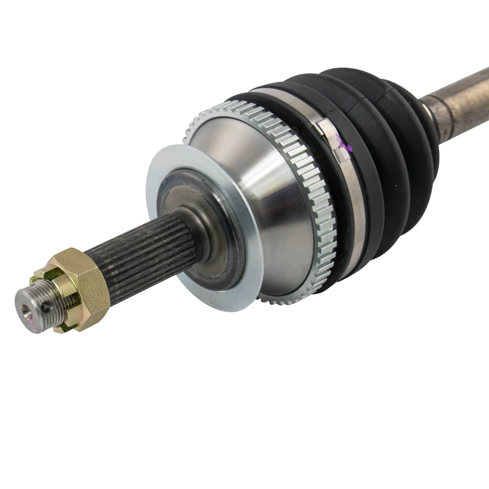 TRQ Front Complete CV Joint Axle Shaft Assembly LH Driver Side for Santa Fe 3.5L