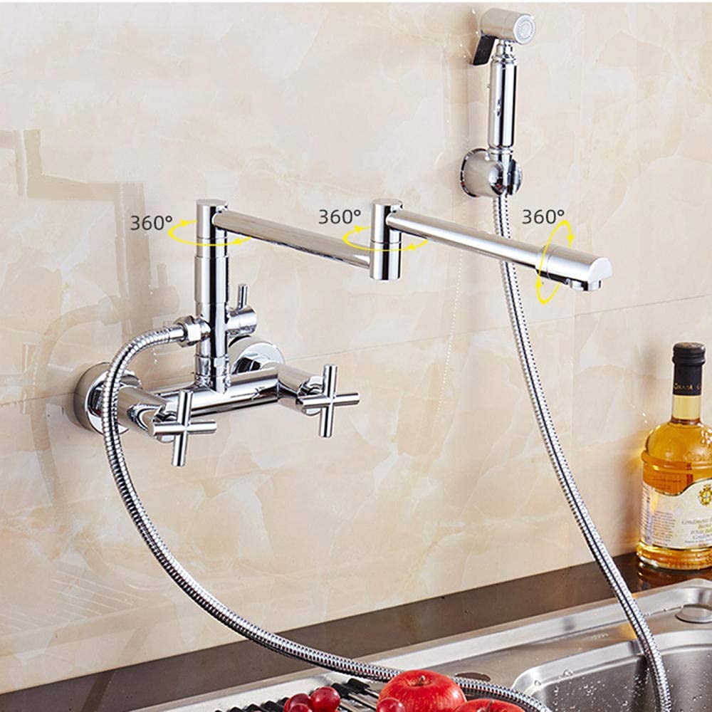 Grifos para fregadero de cocina con extensión multifunción para ollas grandes
