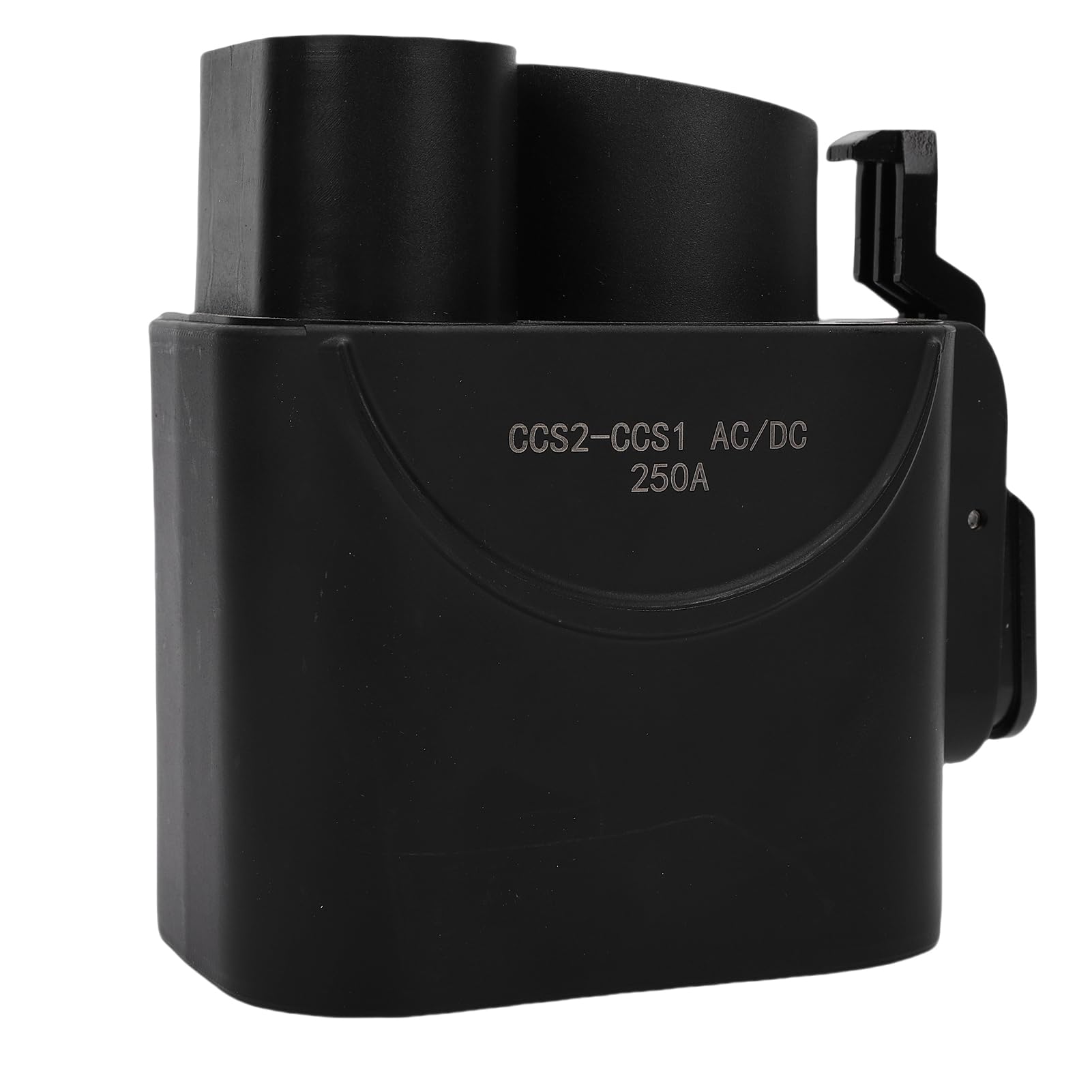 Dilwe Adapter CCS2 do CCS1 Metalowy Plastikowy Adapter do ładowania Pojazdów Elektrycznych 1000 V 250 A z Monitorowaniem Temperatury i walizką Przenoszenia dla Kierowców Pojazdów Elektrycznych CCS1