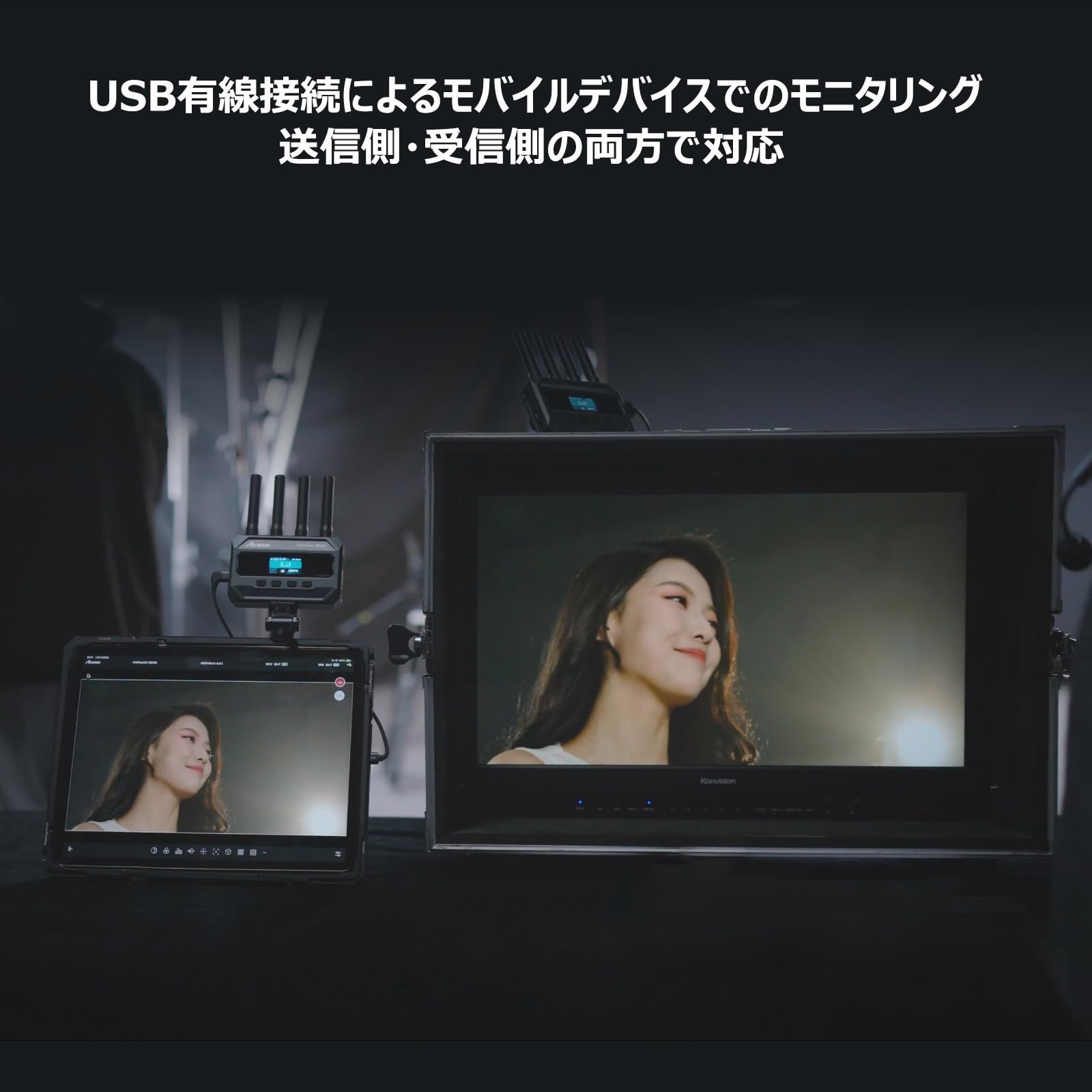 Amazon | 【Accsoon正規代理】Accsoon CineView SE 4K ワイヤレス 映像