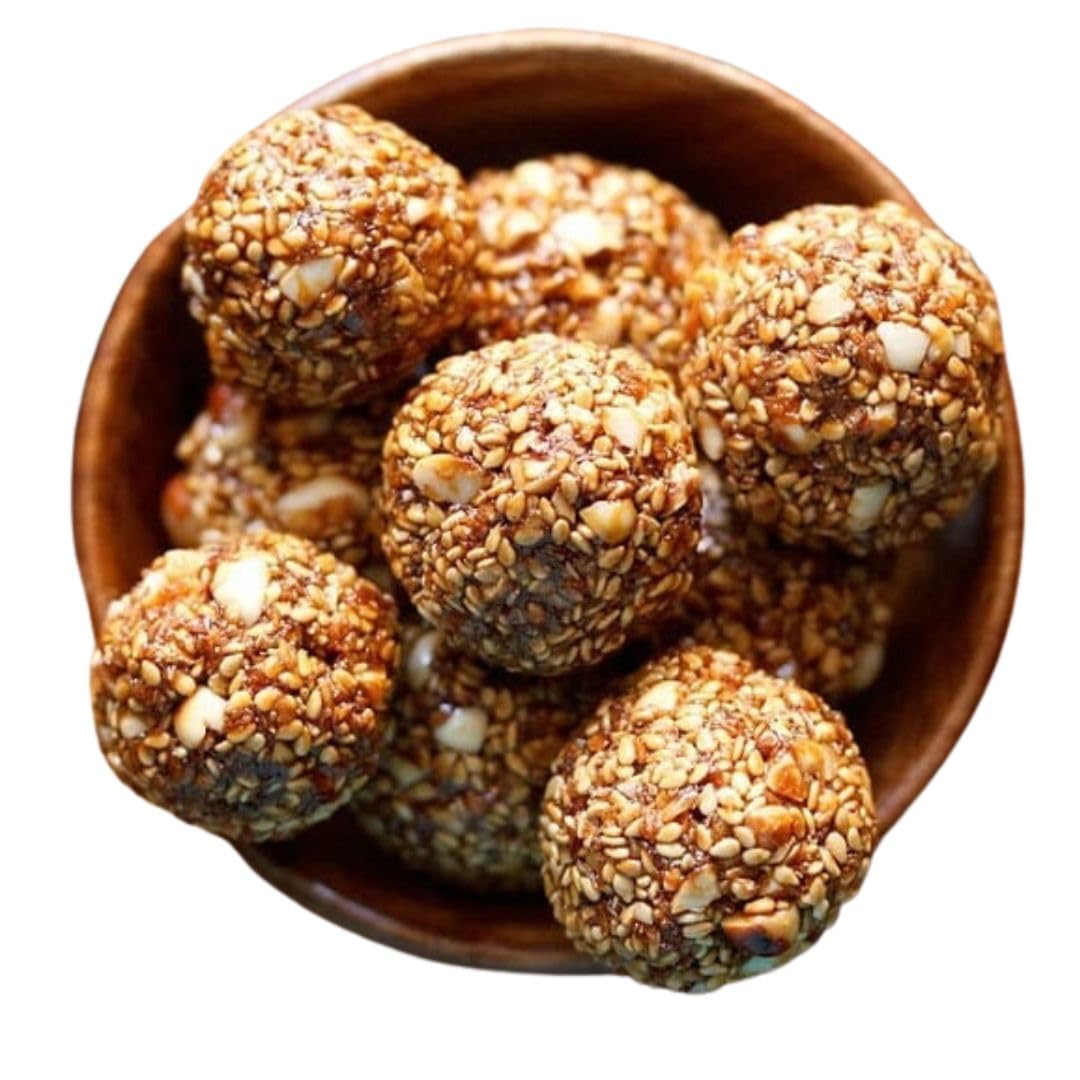 KVD Collection Tamil Delicacy Til Naru - 450G | Teel Naru | Nuvvu Laddu | Vundalu | Unda | Til Ke Laddu | Ellu Urundai | Home Made Sesame Laddu Sweet and Nutritious - Zip Lock Pouch (B0BN8Q51RS) Amazon Price History, Amazon Price Tracker