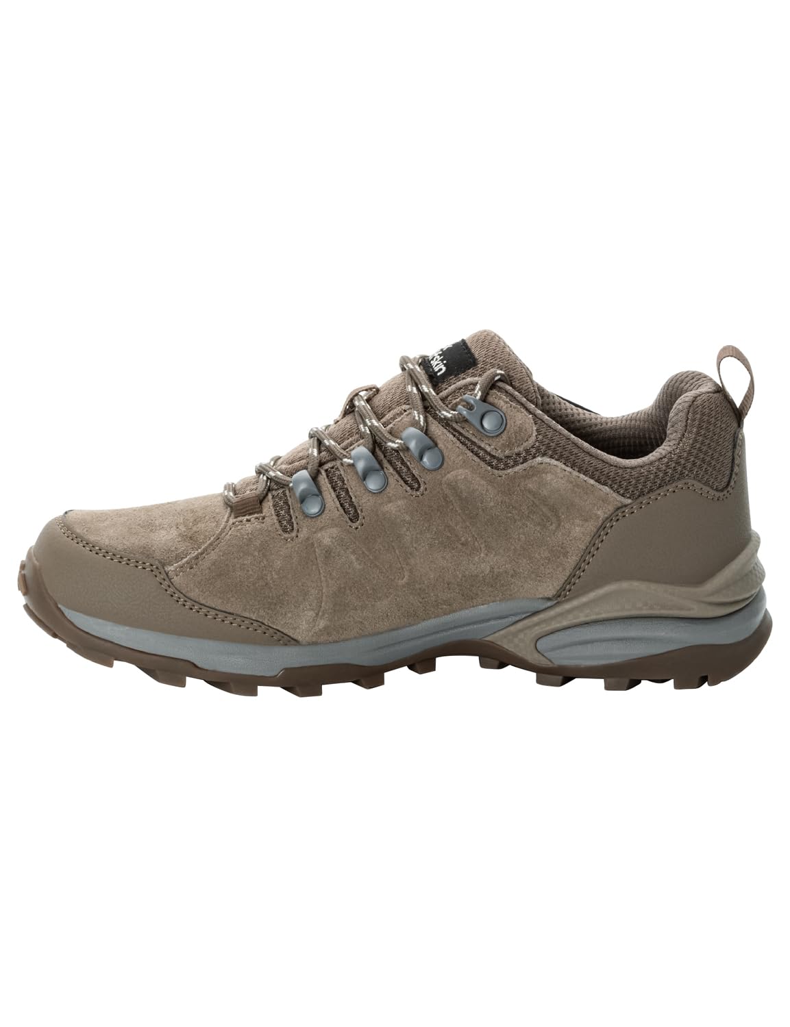Jack Wolfskin Women's Refugio Texapore Low W Hiking Shoes, Chestnut, 40.5 EU, Chestnut, 8.5 UK