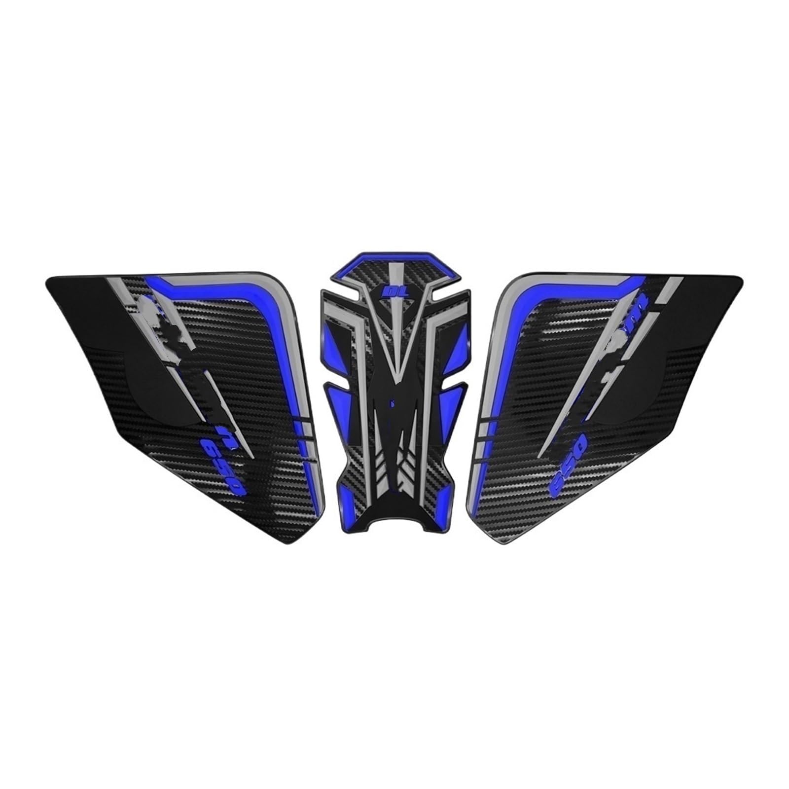 Motorcycle Fuel Tank Pad Stickers for Suz&uki for V-Strom 650DL 650 XT 650XT DL Motorcycle Tank Pad Side Grips Gas Fuel Oil Protector Stickers Decals