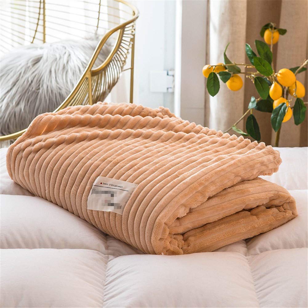 FANSU Coperta di Flanella, Microfibra Morbido Durevole e Caldo 3D Stampa Peluche Matrimoniale Coperte Copriletti per Letto Divano (Gufo,150x220cm
