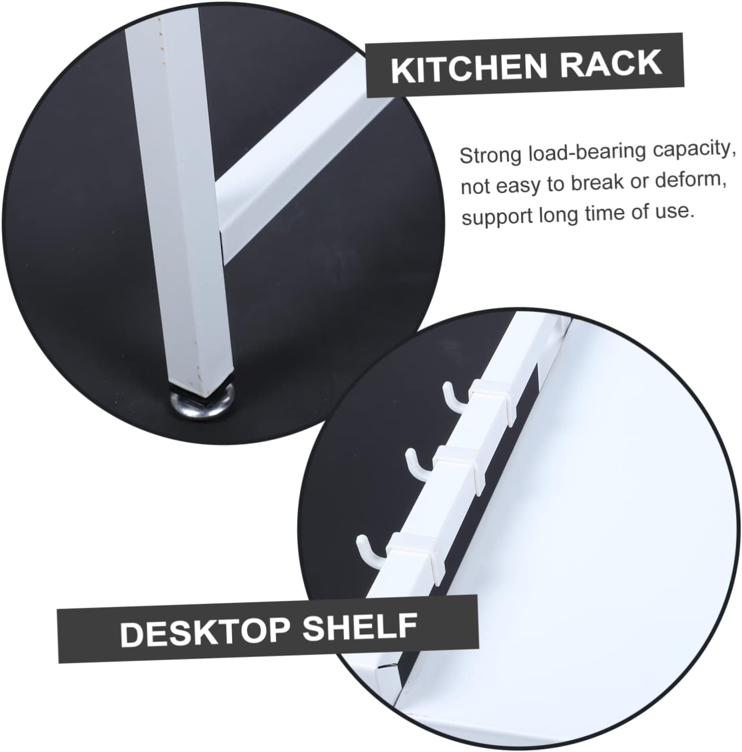 iplusmile Multifunctional Retractable Storage Rack White Desktop Shelf Space Saving Kitchen Organizer for Microwave Oven Bathroom Kitchenware Holder