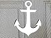 DCentral® Anchor Flexible Vinyl Screen Magnet:Double-Sided. Bright White-Easier to See Day & Night. Decorative. Helps to Stop Walking into Screens, Covers Small tears in Screens Size 4.5
