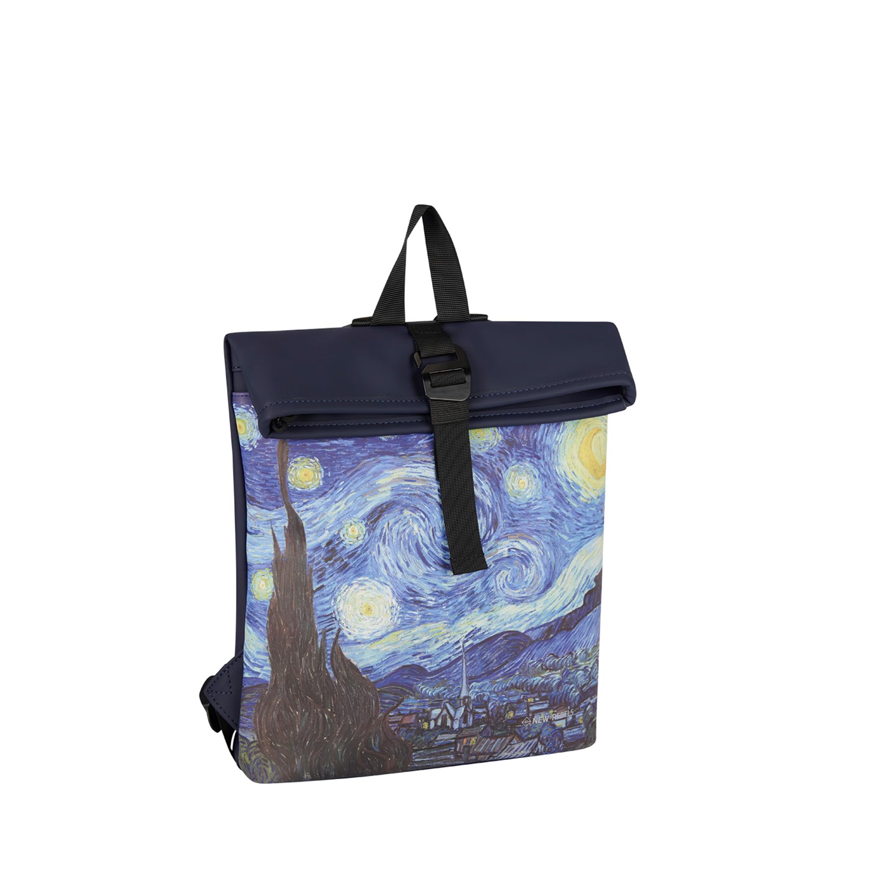 New Rebels Mart Art Los Angeles Starry Night Small 7L Rucksack Rolltop