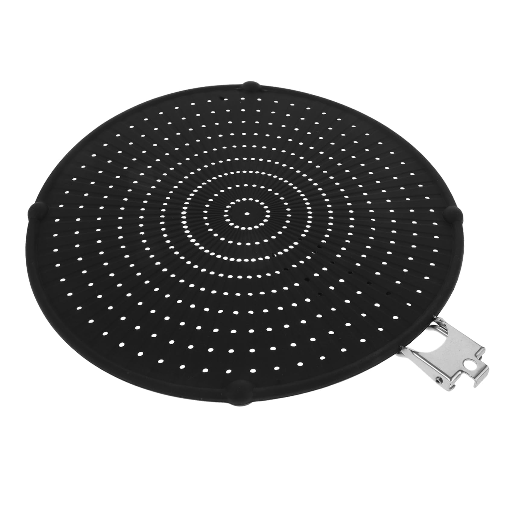 Couvercle éclaboussures pliable silicone durable pour écran de protection friture