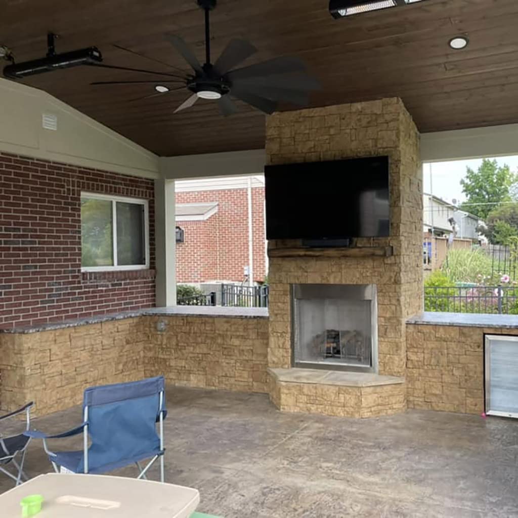 Evolve Stone Georgetown Run Non-Rated Flat Stone Veneer Dune Point (14.25 sq. ft. per Box)
