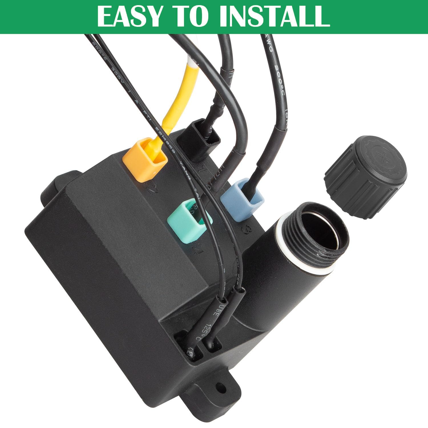 WELL GRILL 7643 Elektronischer Zünder Kit Ersatz für Weber Spirit 220 320 330 335 Serie Gasgrill, 69851 Piezozünder Elektrozünder Funkenzünder Druckknopf mit Drahtmanagement und Keramikschutz Zubehör