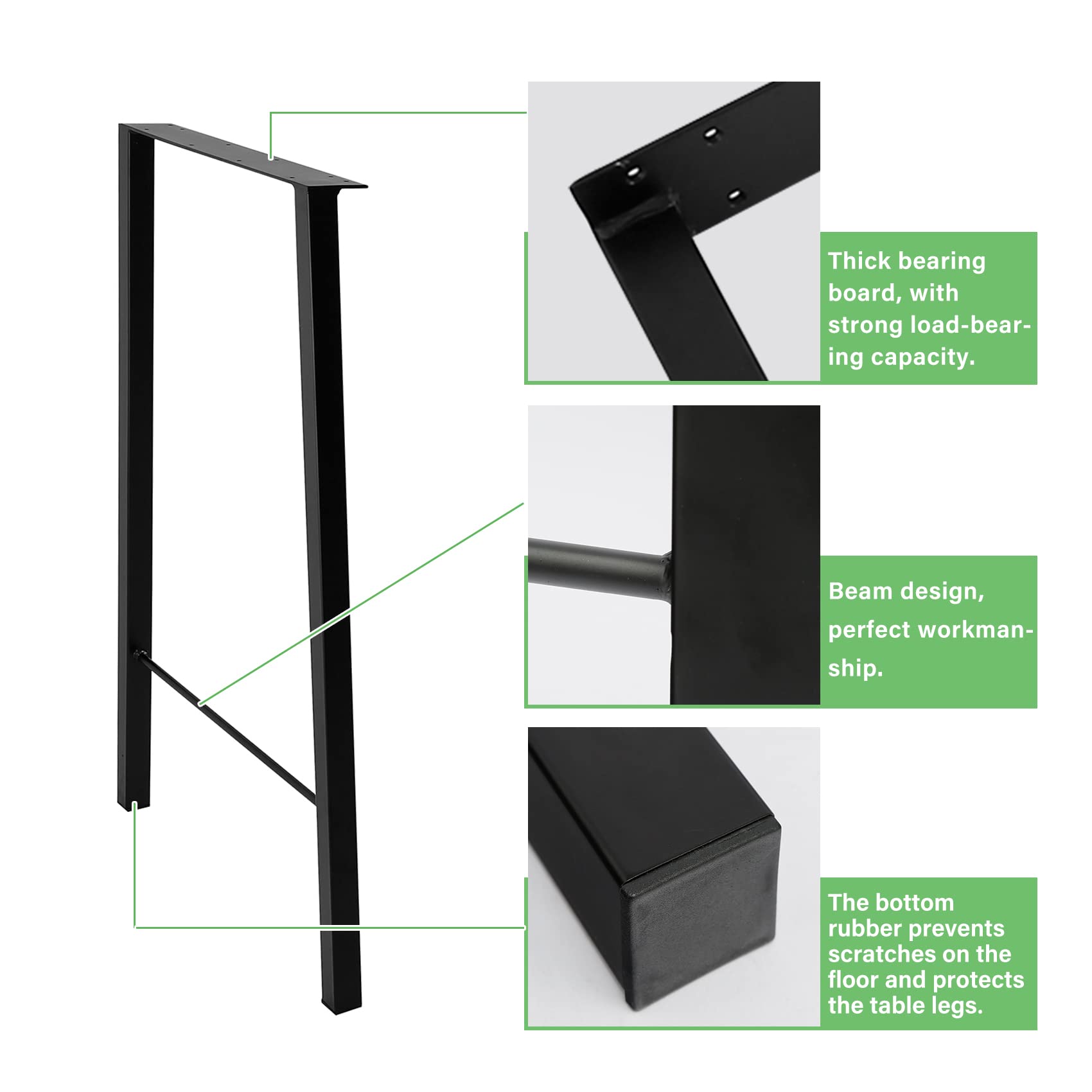 Part 3 – Alumashade Inner Leg (Set Of 2) main image 1