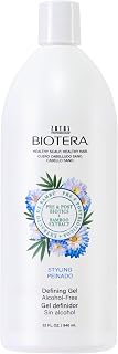 BIOTERA Alcohol-Free Defining Styling Gel: Flexible Hold, Radiant Shine, No Flakes, Vegan Cruelty-Free for Curly Hair