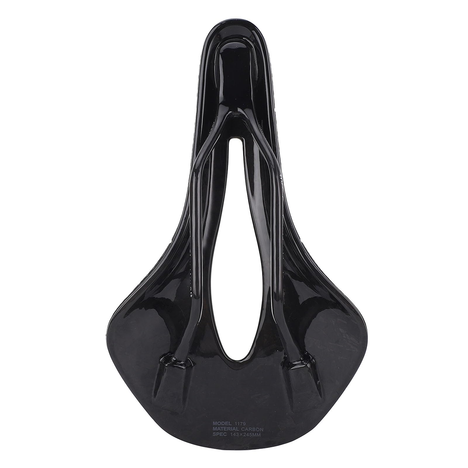 HUIOP Seggiolino per Bici con Stampa 3D, Design Ergonomico Imbottitura in TPU Fibra di Carbonio Comoda Sostituzione della Sella per Bici, Cuscino da Ciclismo Leggero e Resistente con