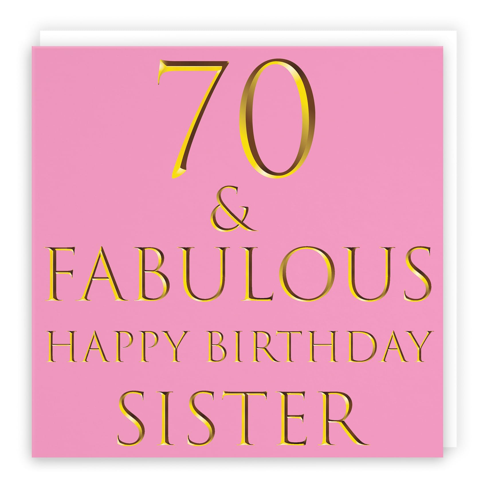 Gran 70th Birthday Card - '70 & Fabulous' - 'Happy Birthday Gran' - Still Totally Fabulous Collection - Choose Standard Or Large - España