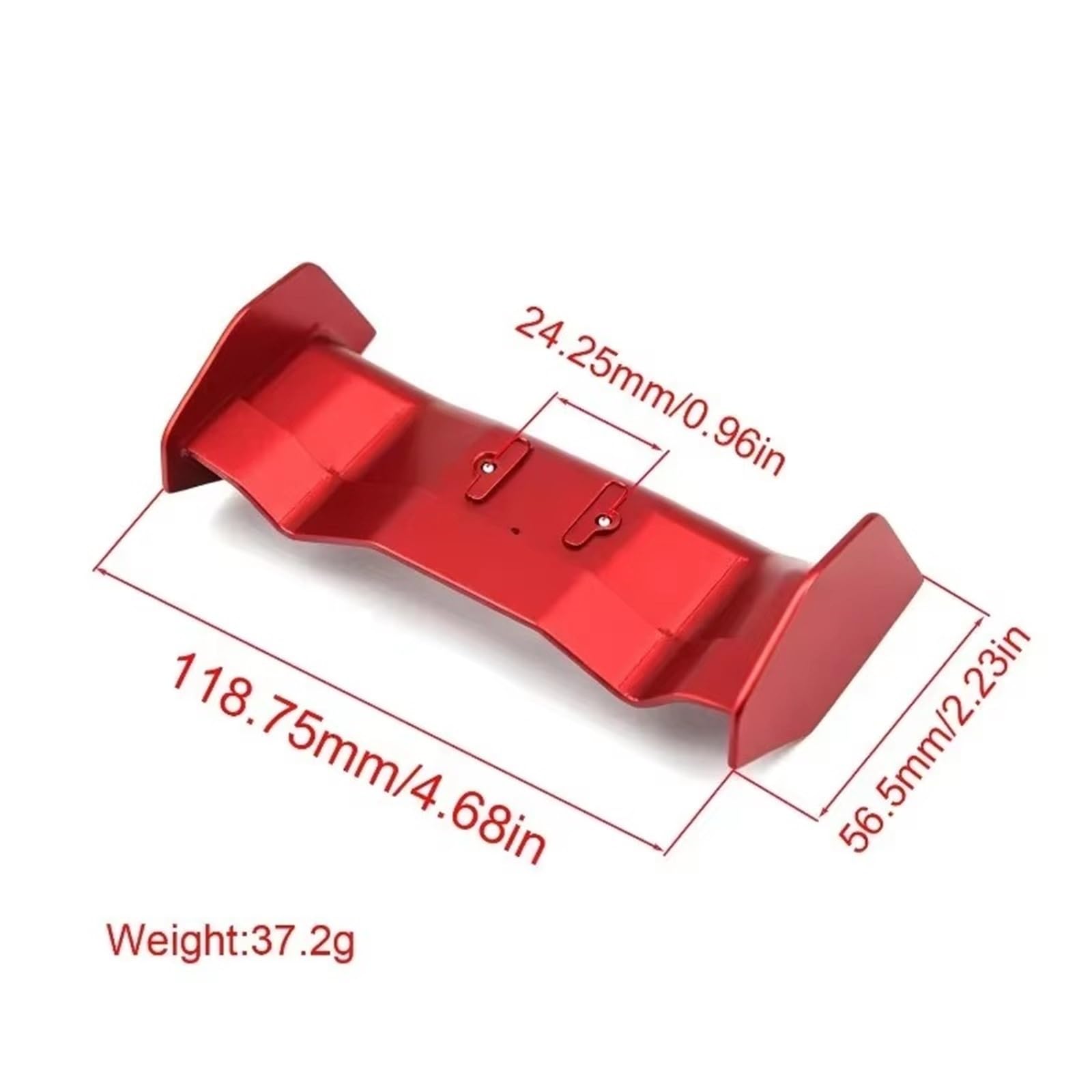 para ARRMA para Mini para Kraton 1/16 RC ala De Aluminio