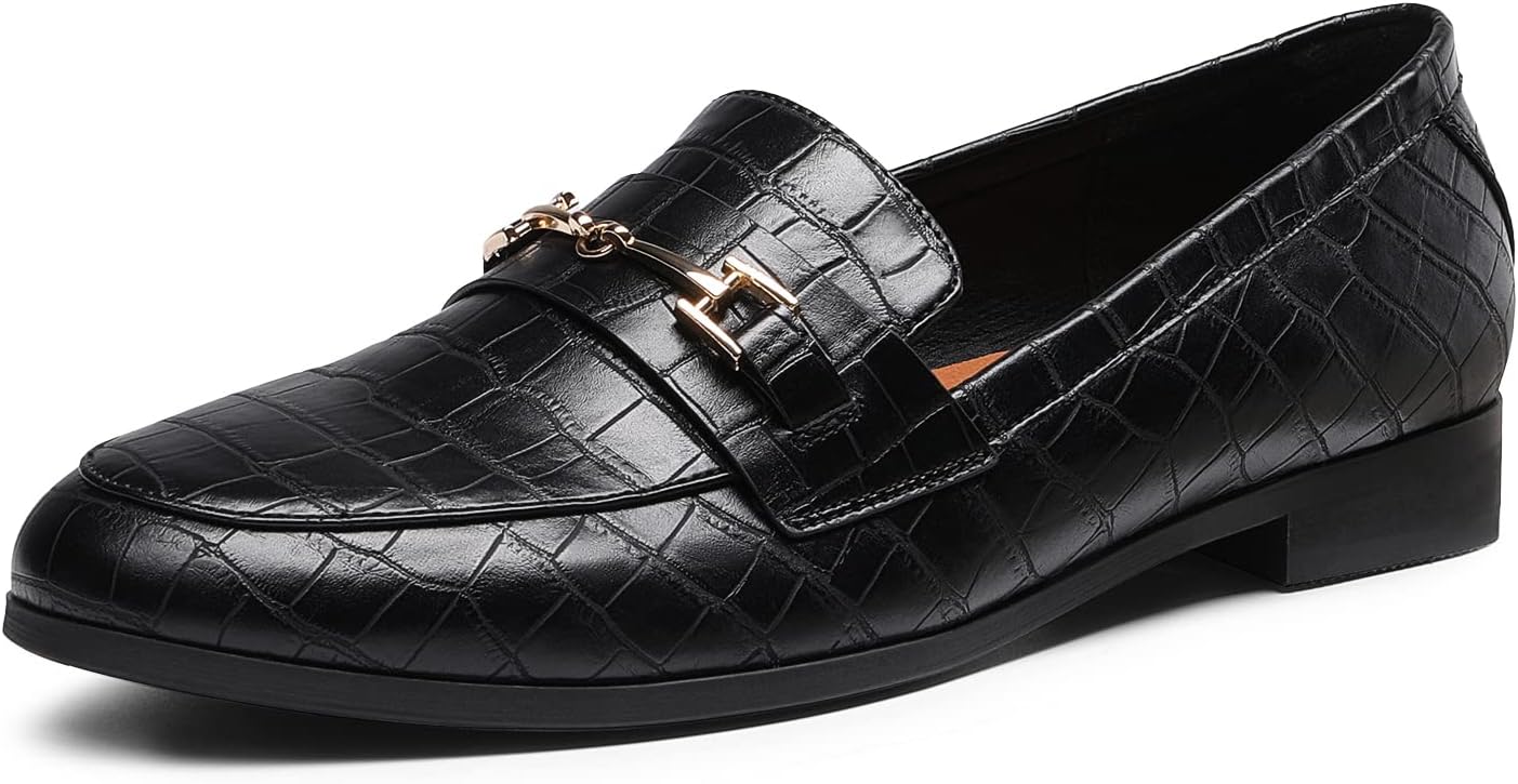 DREAM PAIRS Women's Loafers Penny Loafers Fashion Comfortable Flats Dressy Shoes