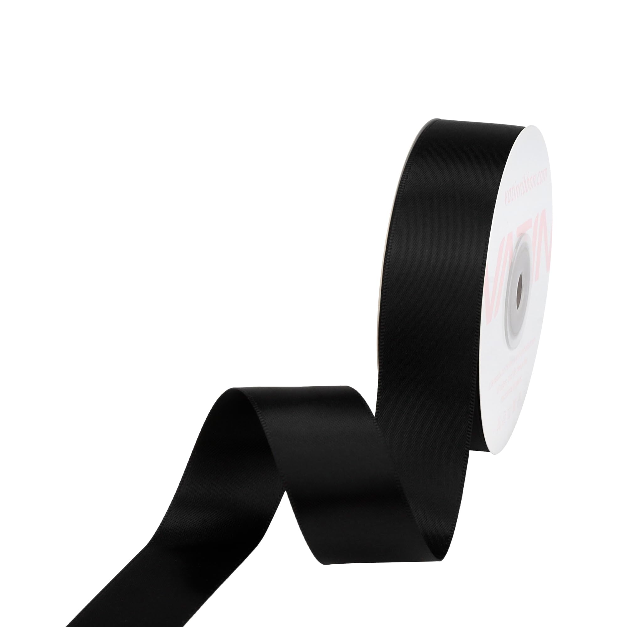 VATIN 100mm Wide Double Faced Polyester Deep Navy Blue Satin Ribbon- 4.5 Metre/Spool, Perfect for Chair Sash, Making Bow, Sewing and Wedding Bouquet — view 199