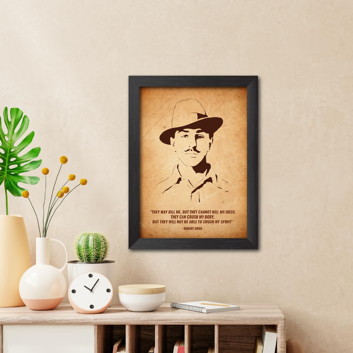 Bhagat Singh Poster - Inspirational Wall Art -3 Bhagat Singh Poster - Inspirational Wall Art -3