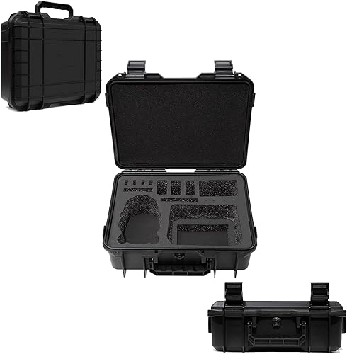 JOYSOG Mini 4 Pro Drone Hard Shell Estuche de transporte para DJI Mini 4 Pro Drone Bolsa de almacenamiento impermeable para RC2N2 Drone Accesorios disponible en Yaxa Peru