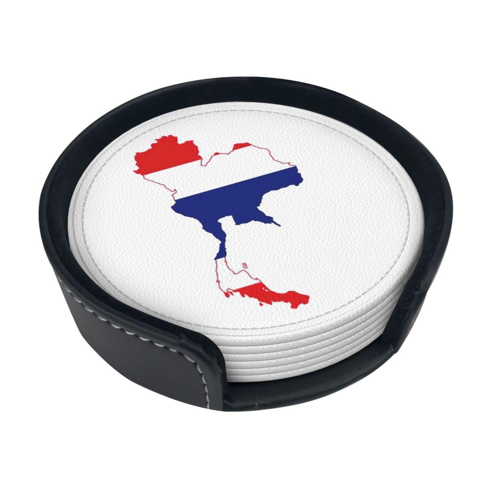 Dessous de verre Thaïlande pour vos apéritifs et soirées : lot de 6 protections de table en PU