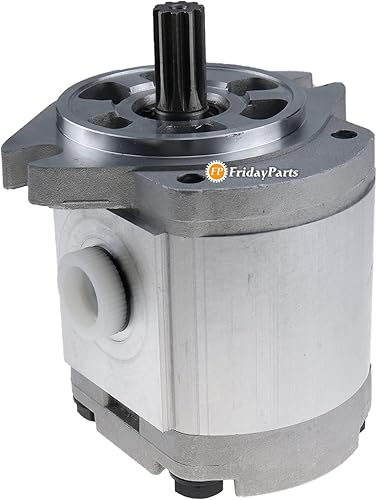 Miniatura 3 de FridayParts Bomba de engranajes de bomba piloto 9218005 4276918 para excavadora Hitachi EX100-5 EX120-5 EX200-5 EX220-5 EX270-5 EX400-5 EX750-5