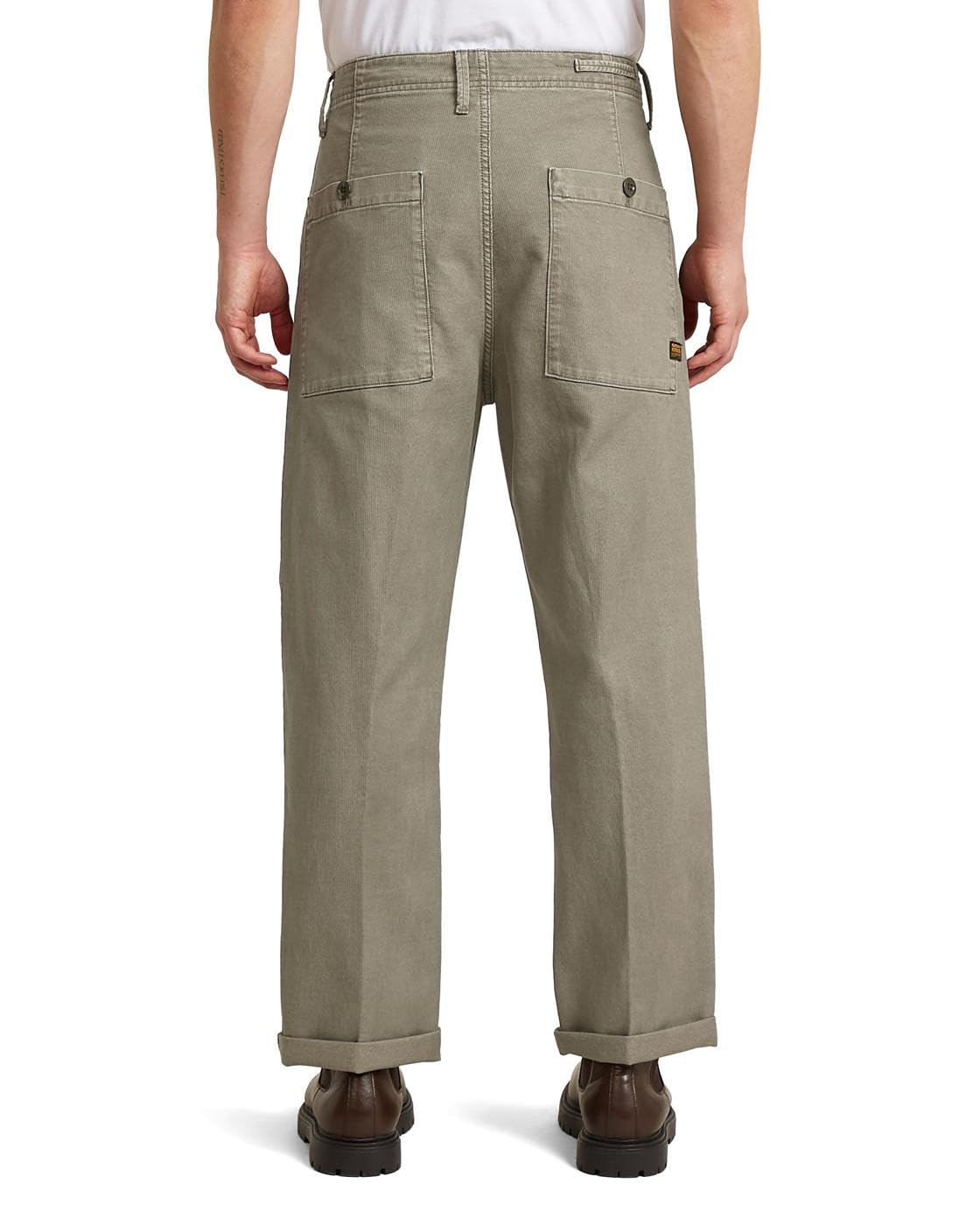 G-Star Pantalones Pleated Chino Relaxed - Pantalones Hombre