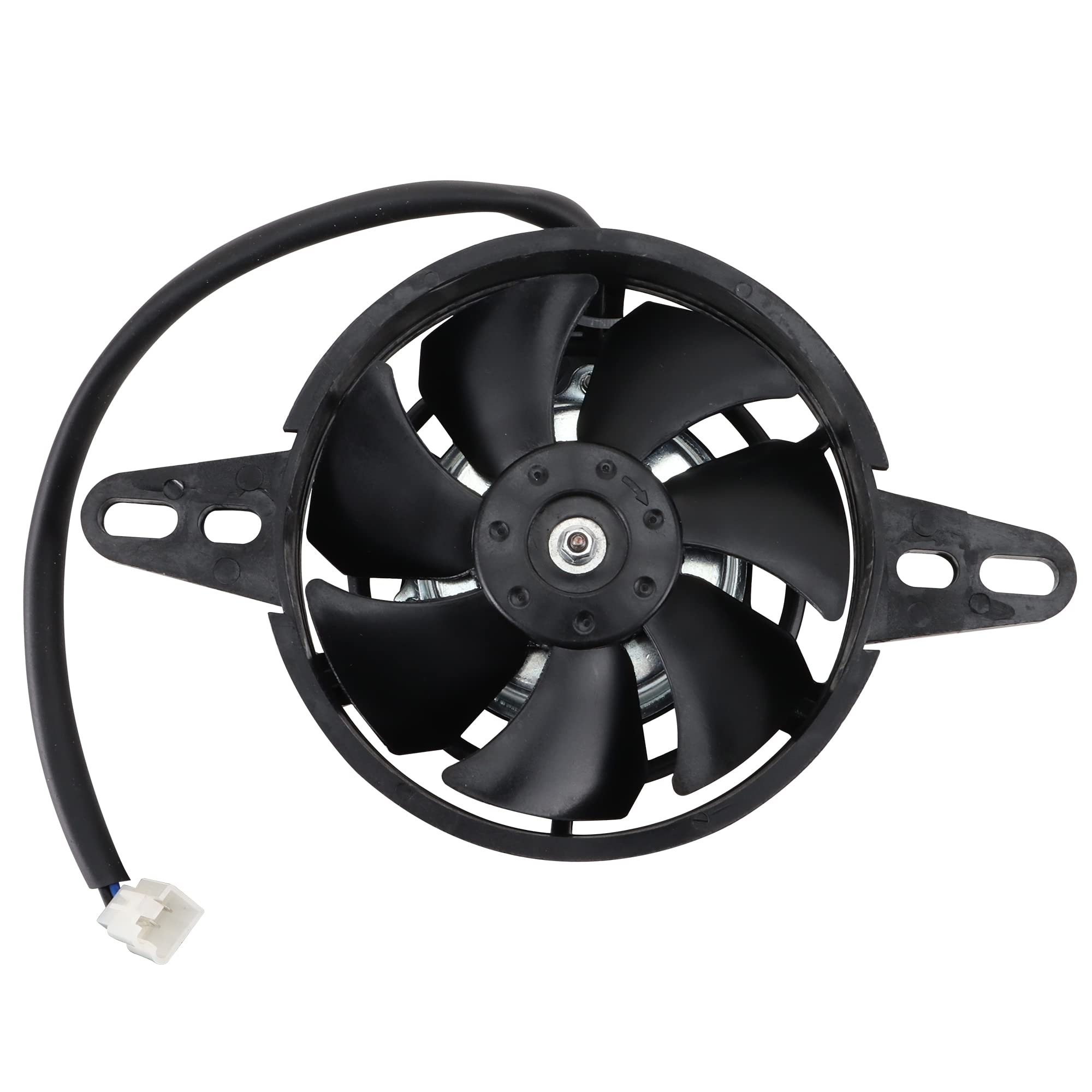 GOOFIT Radiateur Ventilateur de Refroidissement Moto Modification Accessoires Remplacement pour 150-250cc ATV UTV Buggy