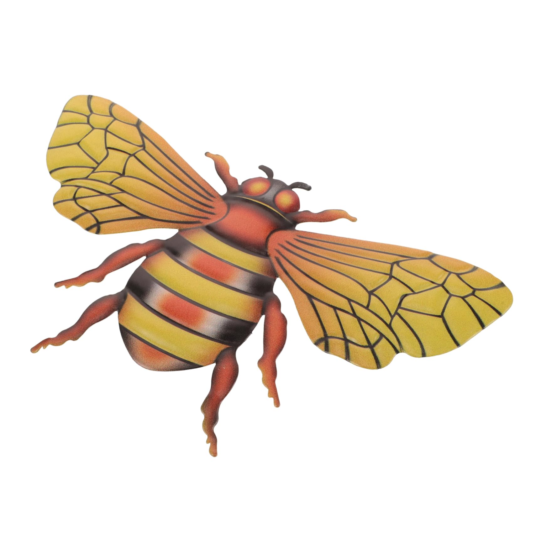 金色の蜂の立体アート 壁掛け Amazon.co.jp: BIUDECO 金属製の蜂の壁アート、錬鉄製のホーム