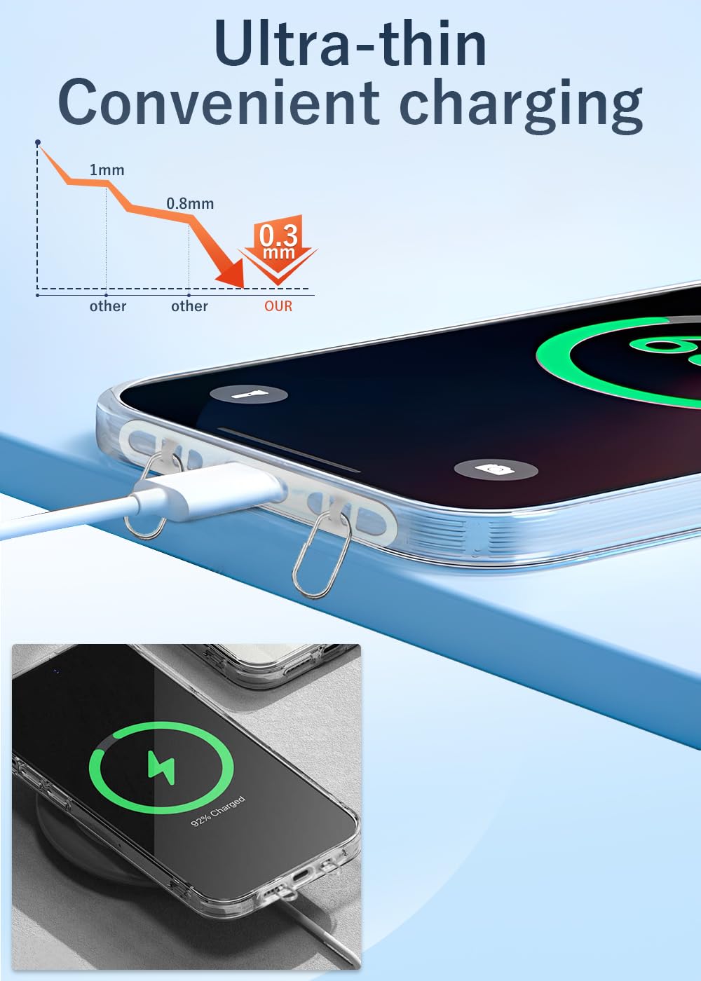 Amazon.com: ZXZone iPhone Hang 2 Way Metal Phone Tether Tab