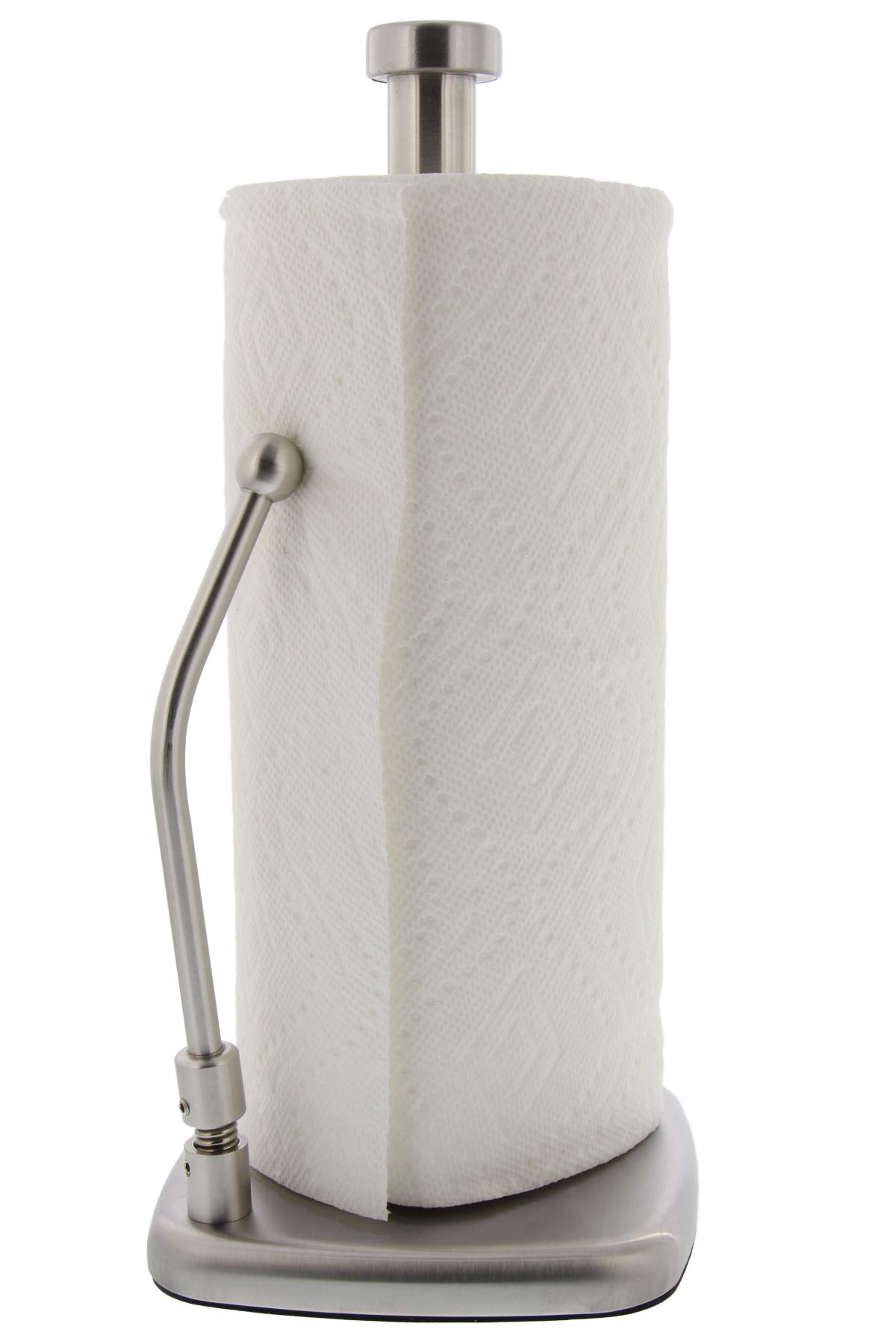 Cuisinart Papierhandtuchhalter aus Edelstahl mit verstellbarem Stützarm für Abreißhilfe, Küchenrollenspender, passend für jede Größe, Chrom