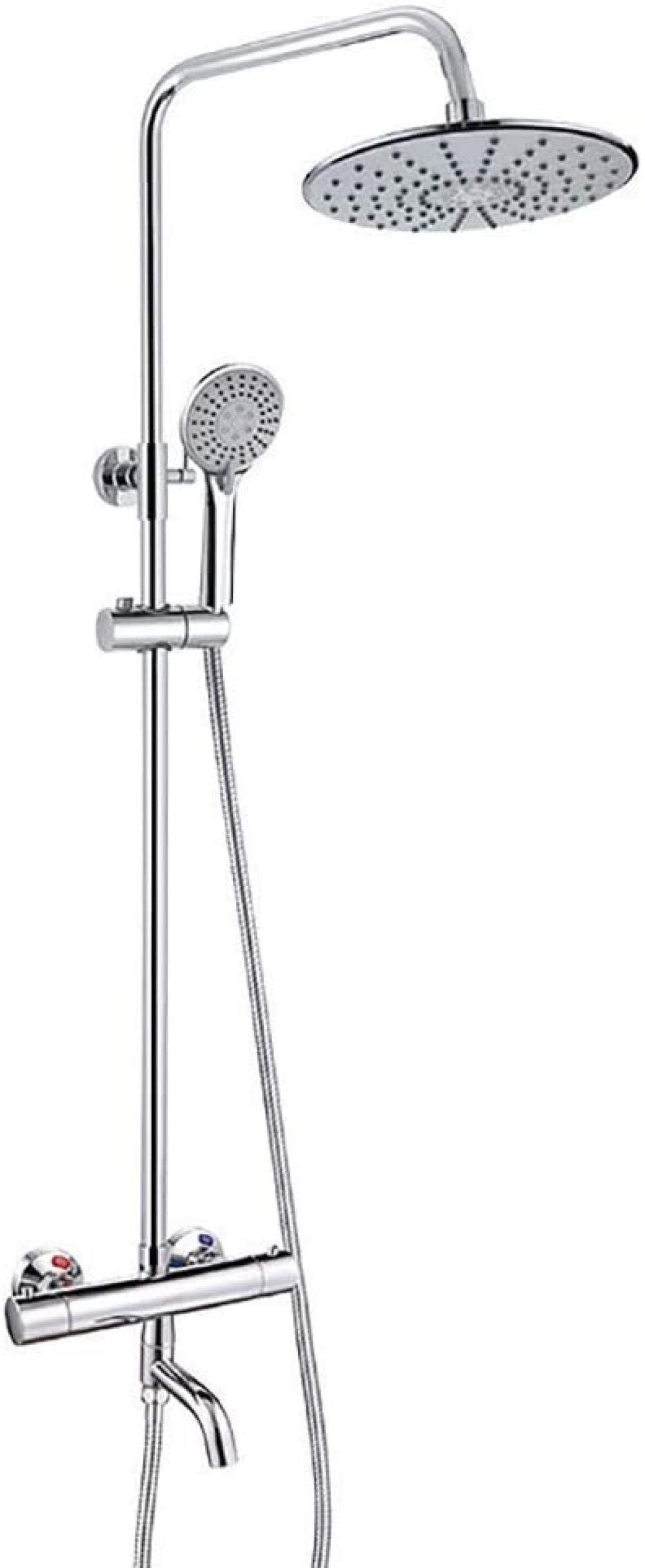 Douche thermostatique intelligente avec ensemble de douche mural et buse multifonction