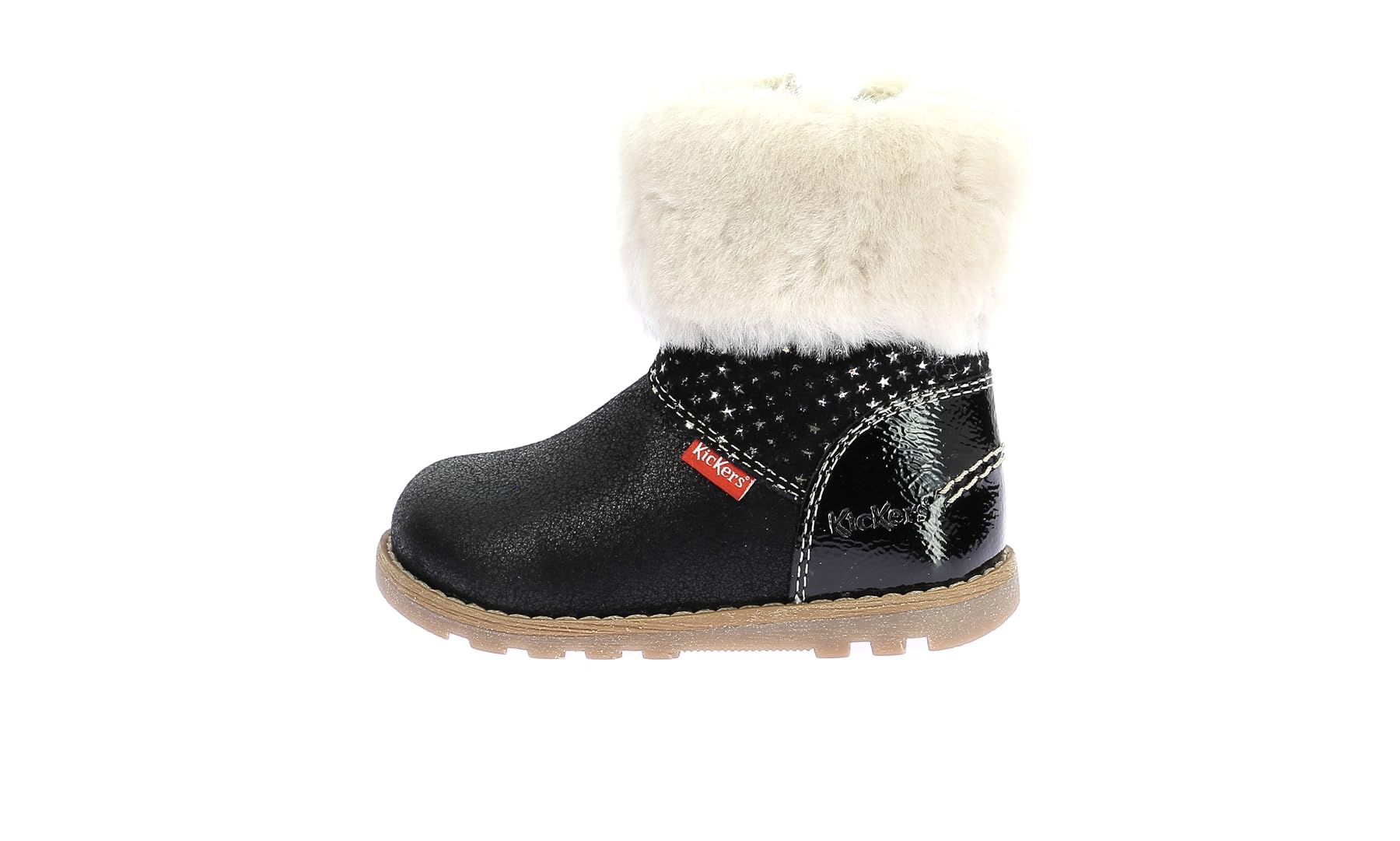 Kickers Nonofur, Botas Cortas al Tobillo Unisex niños