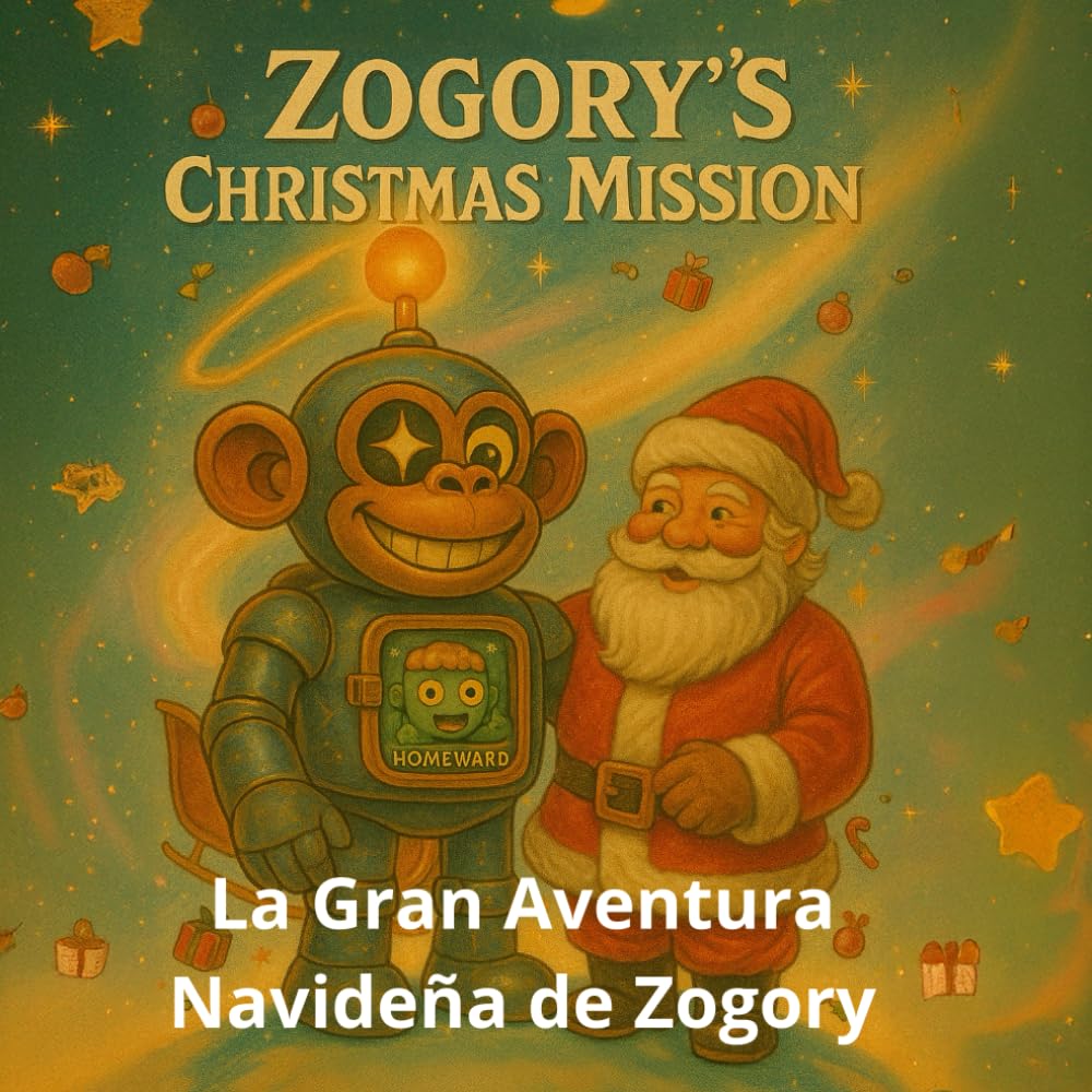 La Gran Aventura Navideña de Zogory: Un robot espacial, un pequeño alien y una misión para salvar la Navidad (Zogory (edición en español))