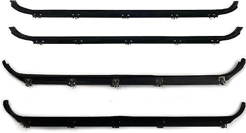 APDTY 144180 Kit trasero de sello de goma para puerta y ventana de puerta