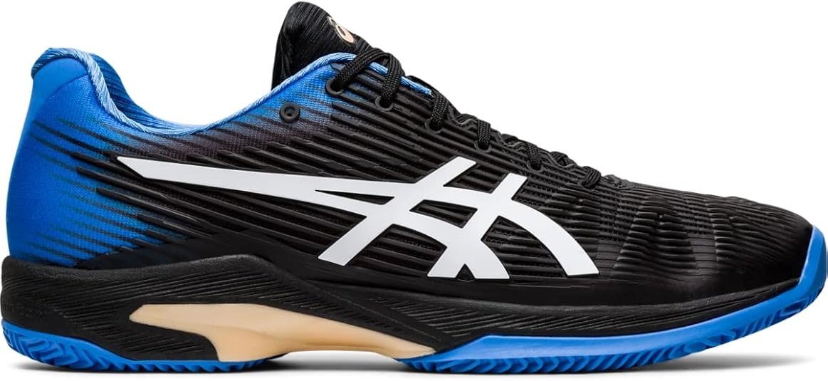 ASICS Men's Solution Speed FF Clay Tennis Shoes (Black/Blue Coast, 6) :  Amazon.sg: Fashion