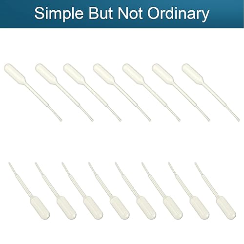 Miniatura 10 de Bettomshin pipetas desechables de plástico de 0.3fl oz de longitud de 12.0in de longitud transparente de transferencia graduada, cuentagotas