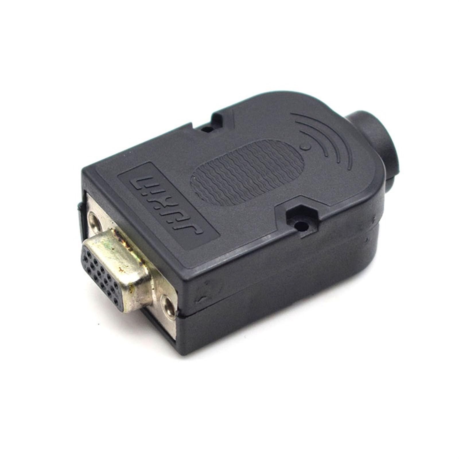 Connettore DB9 RS232 Maschio Femmina D-SUB Spina a 9 pin Terminali breakout RS485 Filo 21/24 AWG Connettori COM senza saldatura (Size : 5pcs)