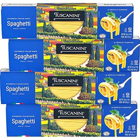 Tuscanini Authentic Italian Spaghetti Pasta Noodles Cover