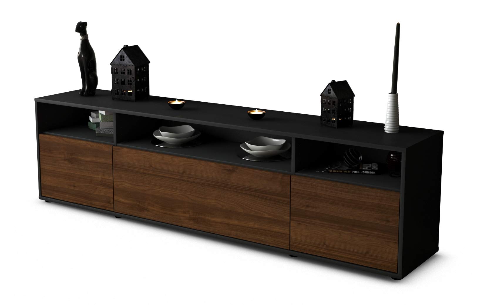 Dekati Sideboard Lafayette hängend (180x77x35cm) Korpus anthrazit matt