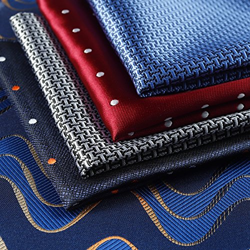 Jeatonge Pocket Square For Men Assorted 12 Pack (Style 03)