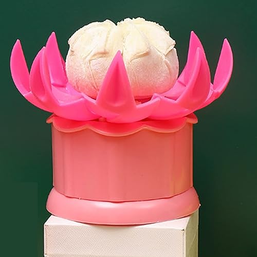 Miniatura 10 de Baozi Maker grande de 2.36 pulgadas, moldes de bola de masa de plástico, molde para hacer bollos DIY pastel de pastelería al vapor, moldes de bao,