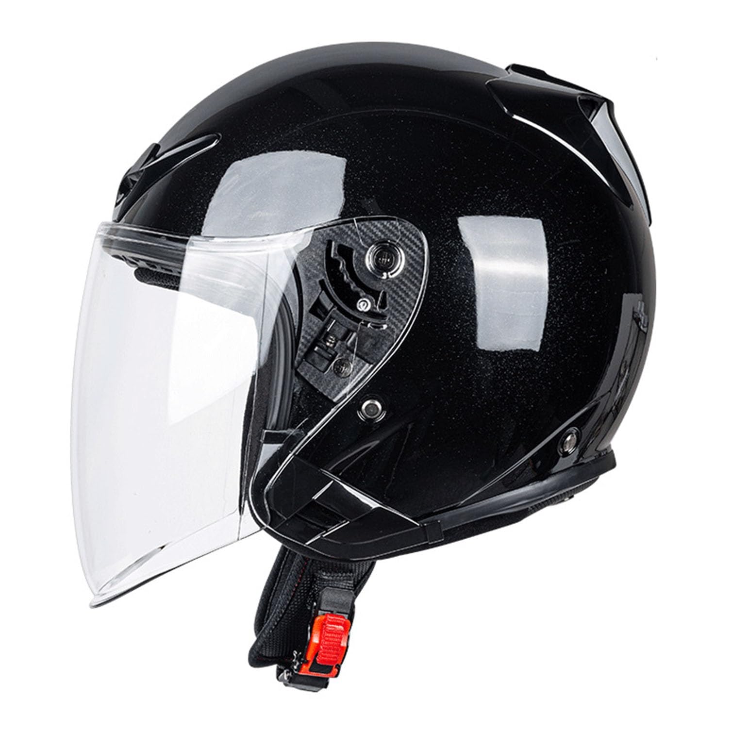 Casque jet de moto vintage face ouverte demi casque 2XL