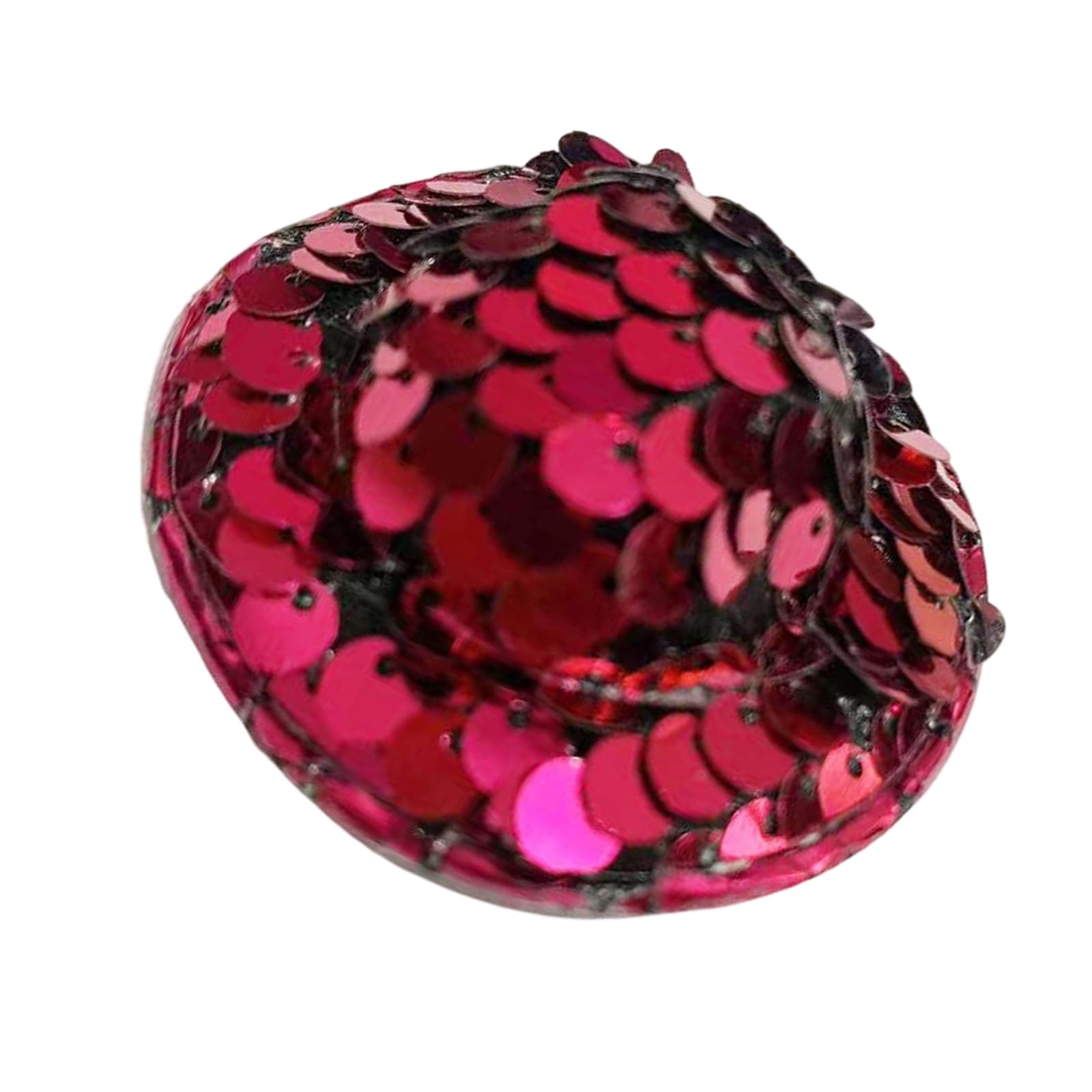 Elnwnnkc Tiny Glitter Hat Accent 5CM / 1.97In Decorative Embellishment for Accessory Display Project Ideas Glitter Hat Embellishment Decorative Ornament Accessory Costume Accent