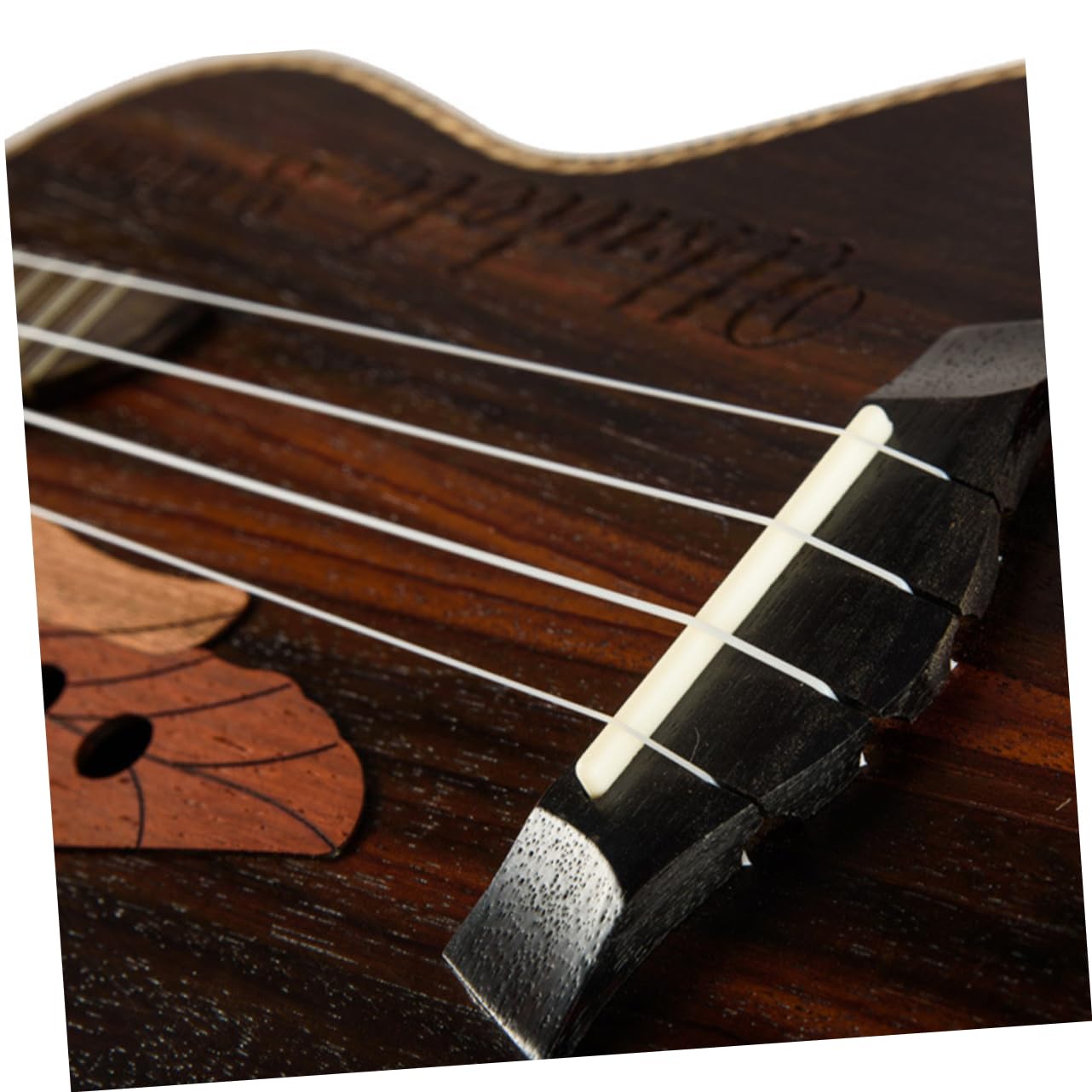 GOOHOCHY 8pcs Nylon Ukulele Strings Set for Soprano Durable Replacement Strings for Music Instruments for Beginners Experienced Players Enjoy Unique Sound and Style