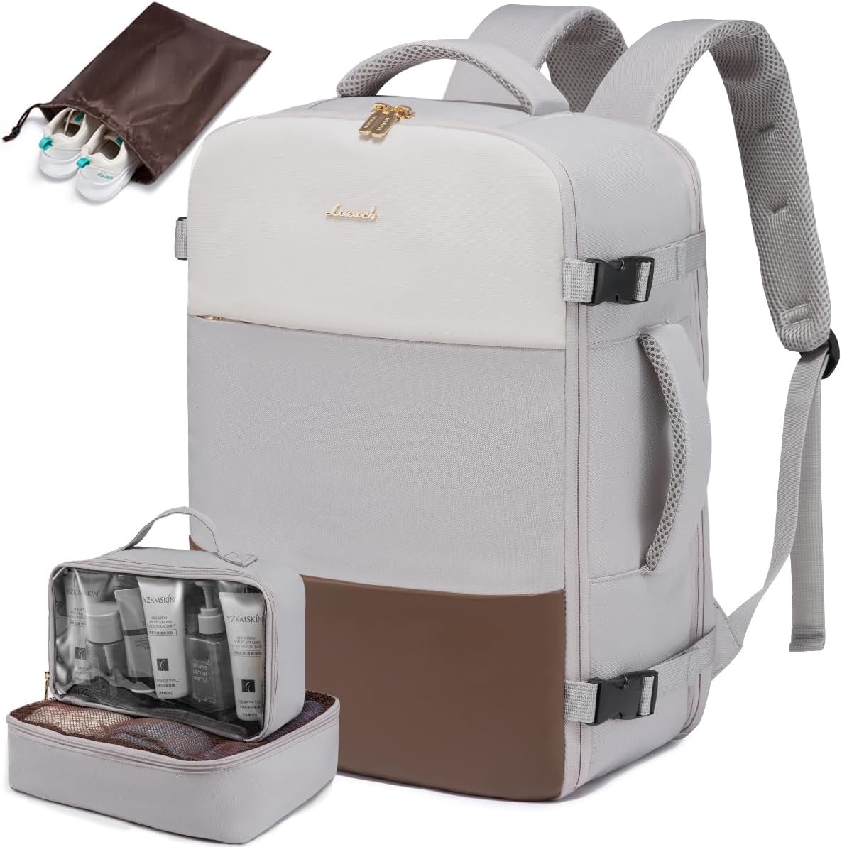 LOVEVOOK Travel Backpack For Women, 40L Travel Back pack