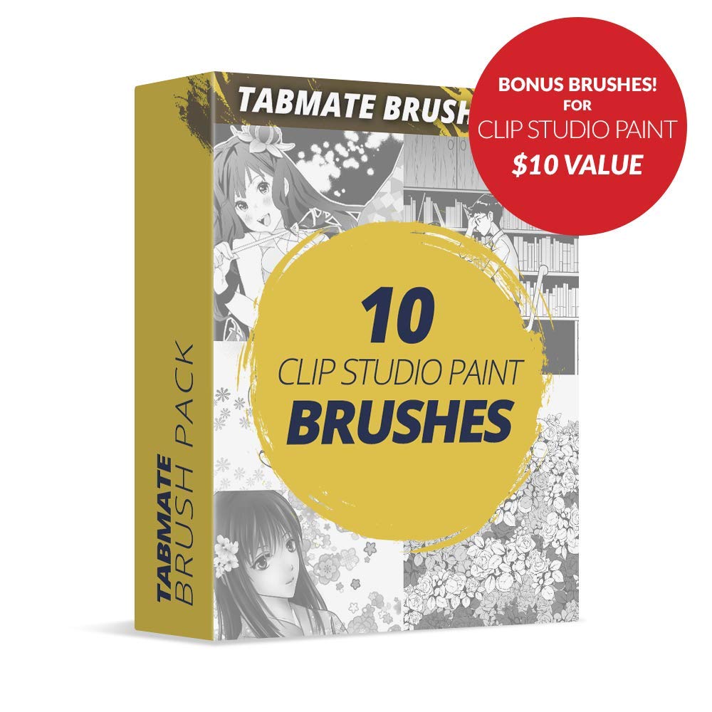 CLIP STUDIO TABMATE for GLOBAL with Brush Bundle Official Version